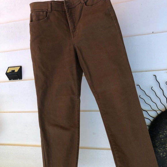 Style & Co Brown Jeans - Size 12P shirt - Picture 7 of 10